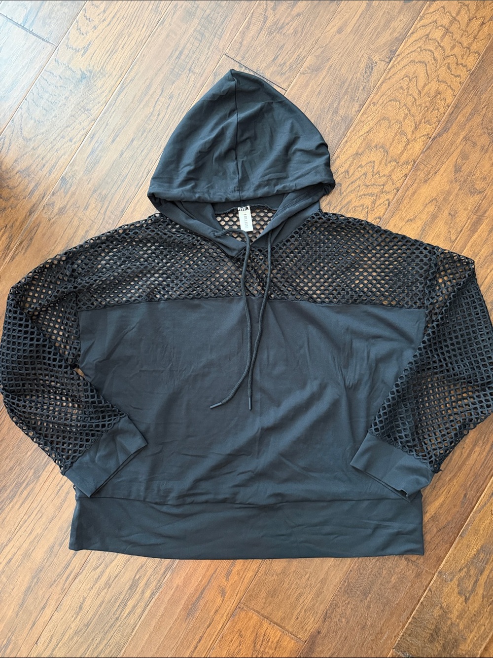Women’s mesh hoodie Swim cover up